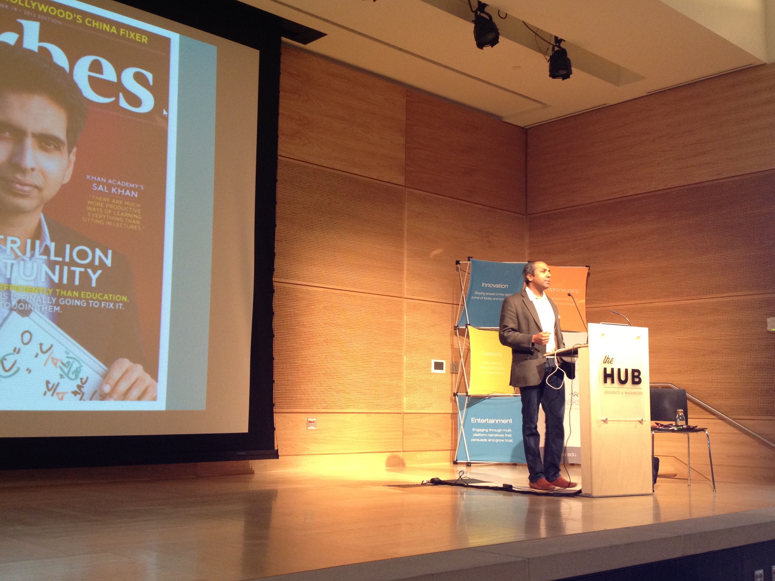 Sree Sreenivasan's Social Media Workshop der etwas anderen Art an der University of Washington in Seattle