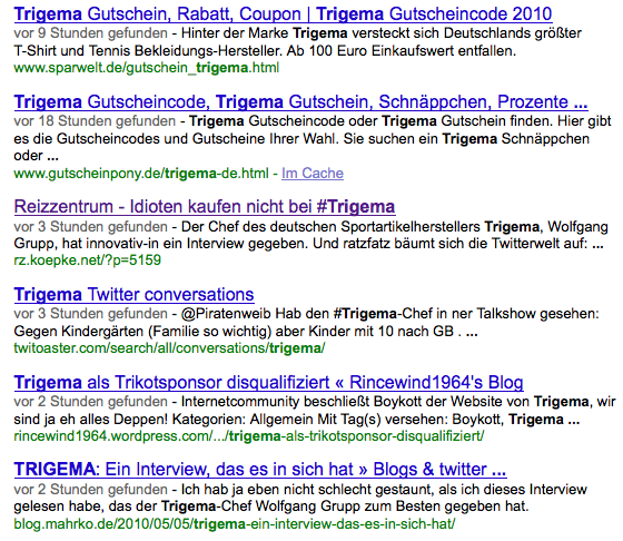Trigema-google